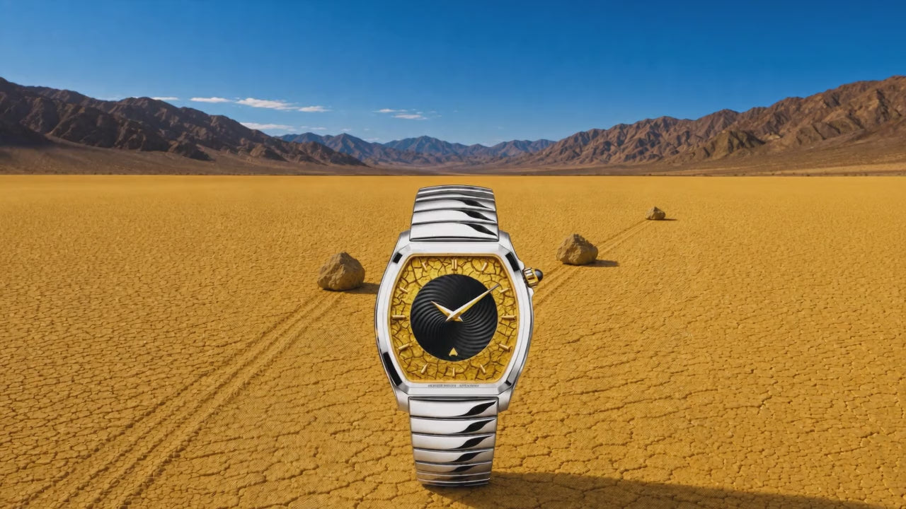 Sailing Stones — the playa from day to night