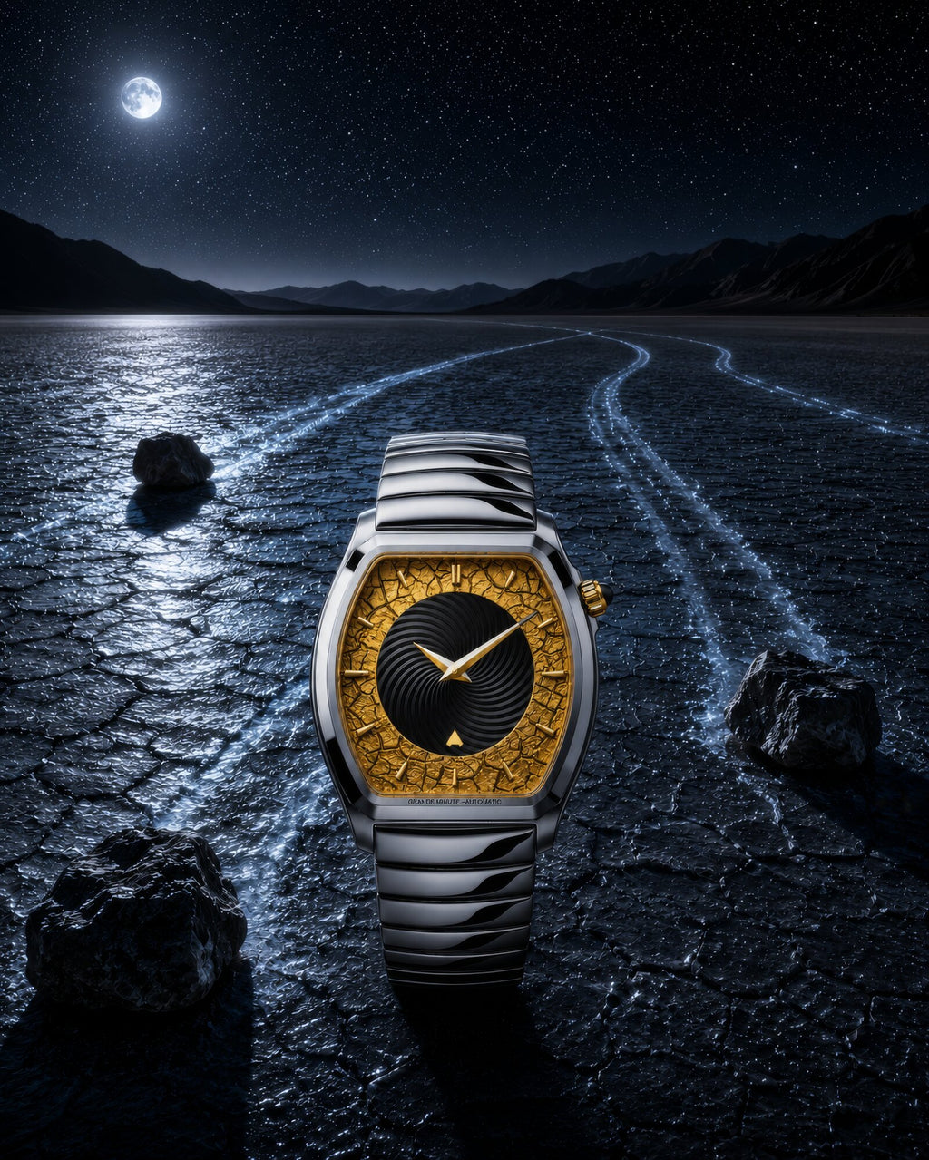 Racetrack Playa at night